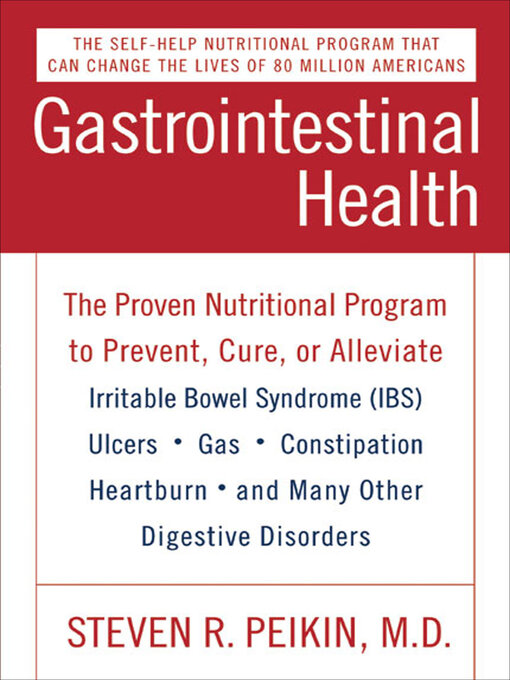 Title details for Gastrointestinal Health by R. Peikin - Available